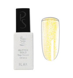 Top Coat Glitter Gold Peggy Sage 11ml