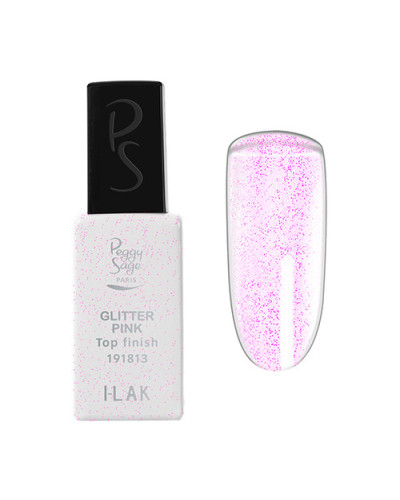 Top Coat Glitter Rose Peggy Sage 11ml