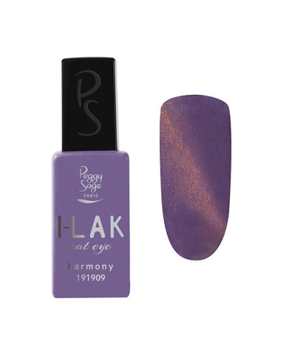 ILak Soak Off Gel Polish Cat Eyes Harmony Peggy Sage 11ml