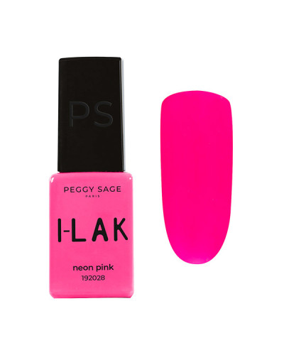 Vernis semi-permanent I-LAK 2028 Neon Pink Peggy Sage 5ml