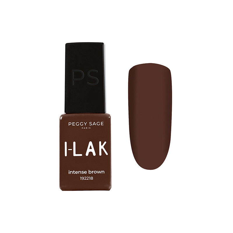 Vernis semi-permanent I-LAK 2218 Intense Brown Peggy Sage 5ml Vernis semi-permanent I-LAK 2218 Intense Brown Peggy Sage 5ml