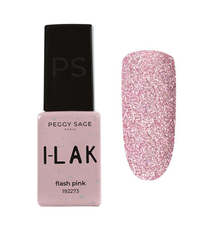 Vernis semi-permanent I-LAK 2273 Flash Pink Peggy Sage 5ml