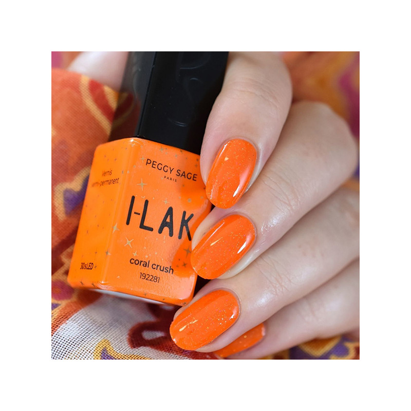 Vernis semi-permanent I-LAK 2281 Coral Crush Peggy Sage 5ml Vernis semi-permanent I-LAK 2281 Coral Crush Peggy Sage 5ml