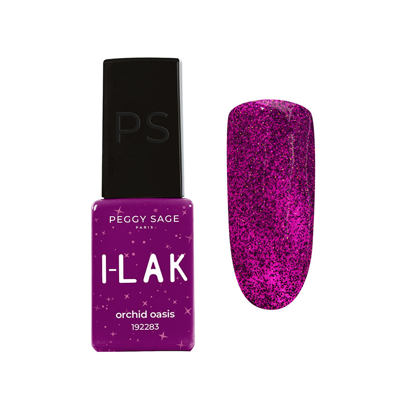 Vernis semi-permanent I-LAK 2283  Orchid Oasis Peggy Sage 5ml