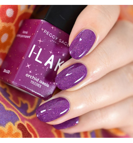 Vernis semi-permanent I-LAK 2283  Orchid Oasis Peggy Sage 5ml
