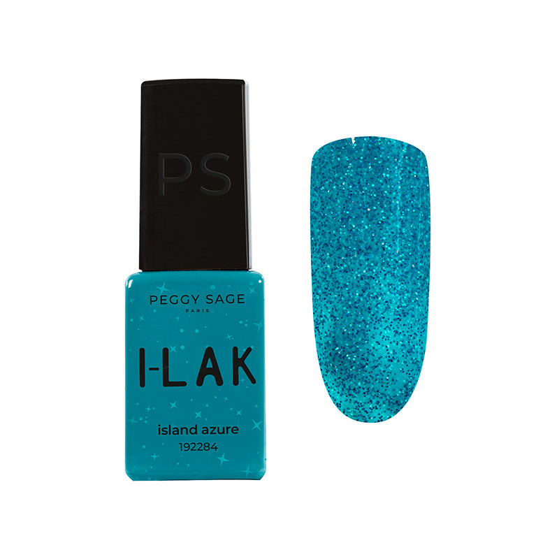 Vernis semi-permanent I-LAK 2284 Island Azure Peggy Sage 5ml Vernis semi-permanent I-LAK 2284 Island Azure Peggy Sage 5ml