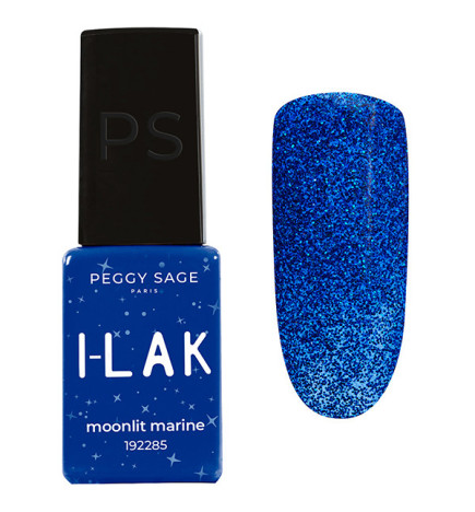 Vernis semi-permanent I-LAK 2285  Moonlit Marine Peggy Sage 5ml