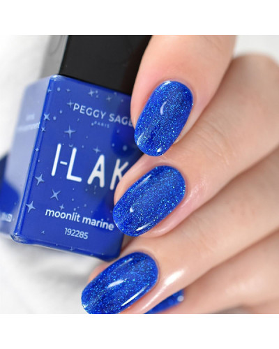 Vernis semi-permanent I-LAK 2285  Moonlit Marine Peggy Sage 5ml