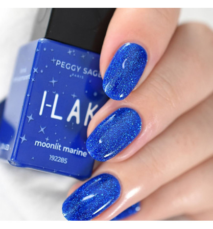 Vernis semi-permanent I-LAK 2285  Moonlit Marine Peggy Sage 5ml
