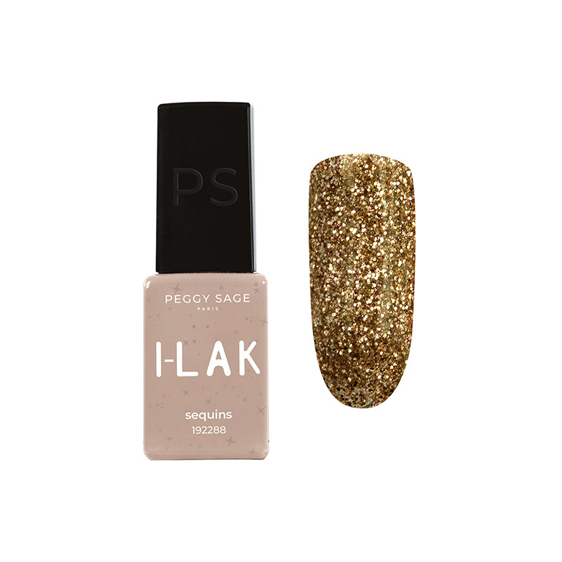 Vernis Semi Permanent I-LAK N°2288 Sequins 5ml Peggy Sage Vernis Semi Permanent I-LAK N°2288 Sequins 5ml Peggy Sage