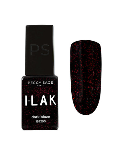 Vernis Semi Permanent I-LAK N°2290 Dark Blaze 5ml Peggy Sage