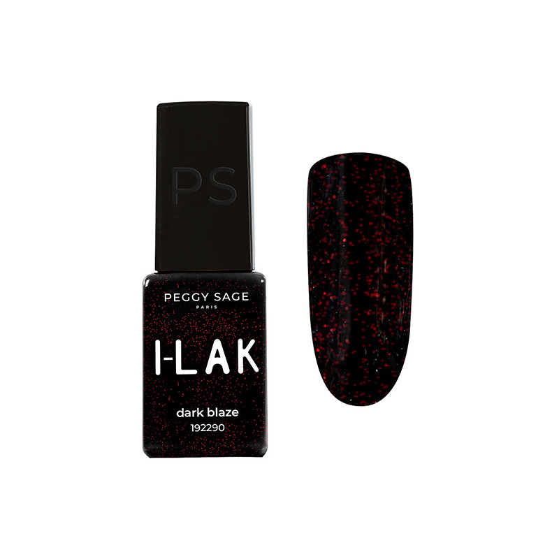 Vernis Semi Permanent I-LAK N°2290 Dark Blaze 5ml Peggy Sage
