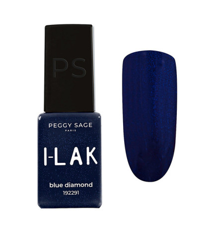 Vernis Semi Permanent I-LAK N°2291 Blue Diamond 5ml Peggy Sage