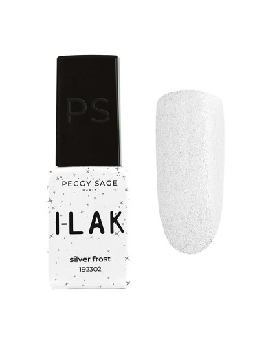Vernis semi-permanent I-LAK 2302 Silver Frost Peggy Sage 5ml