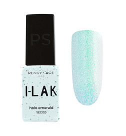 Vernis semi-permanent I-LAK 2303 Holo Emerald Peggy Sage 5ml