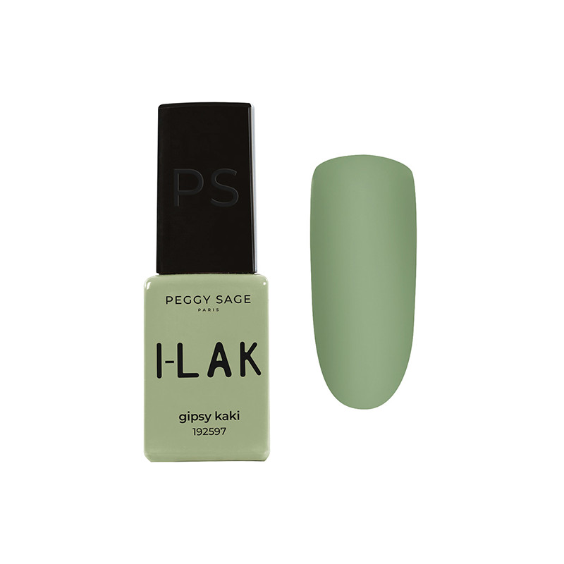 Vernis semi-permanent I-LAK 2597 Gipsy Kaki Peggy Sage 5ml Vernis semi-permanent I-LAK 2597 Gipsy Kaki Peggy Sage 5ml