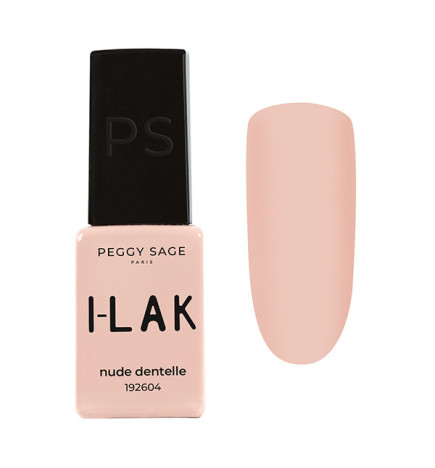 Vernis semi-permanent I-LAK 2604 Nude Dentelle Peggy Sage 5ml