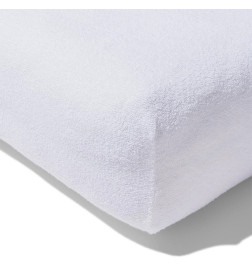 Housse de Lit Poséidon Blanche Éponge