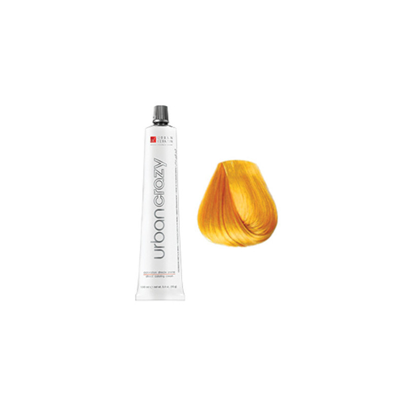 Coloration Urban Crazy Jaune Urban Keratin 100ml Coloration Urban Crazy Jaune Urban Keratin 100ml