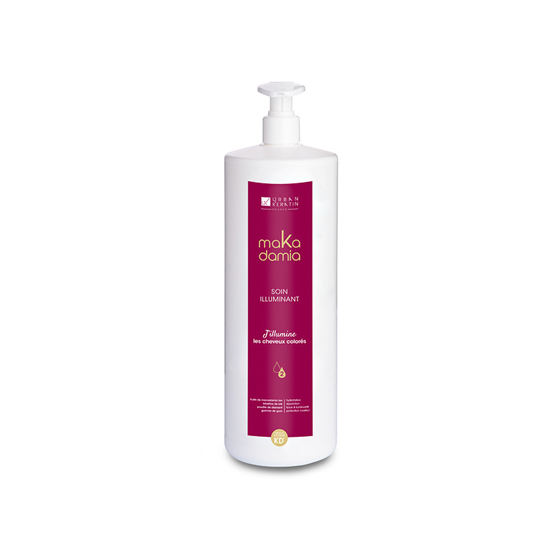 Soin Après  Shampooing Cheveux Colorés Makadamia Urban Keratin 1000ml