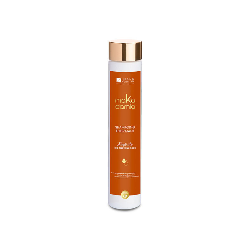 Shampooing Hydratant Cheveux Secs Makadamia Urban Keratin 250ml