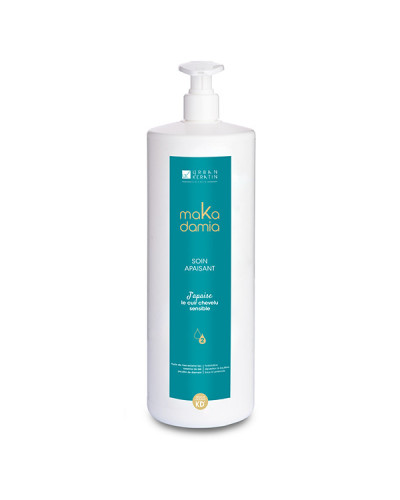 Soin Après  Shampooing Cuir Chevelu Sensible Makadamia Urban Keratin 1000ml