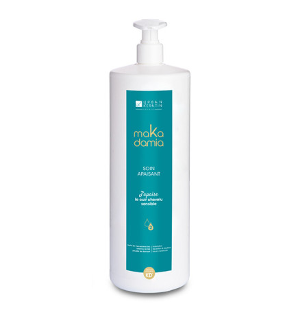 Soin Après  Shampooing Cuir Chevelu Sensible Makadamia Urban Keratin 1000ml