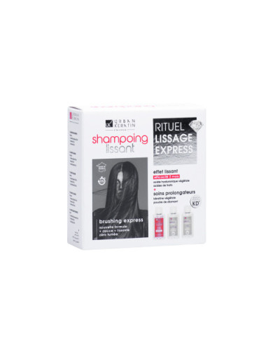 Shampooing Lissant Rituel Lissage Express Urban Keratin 3x50ml