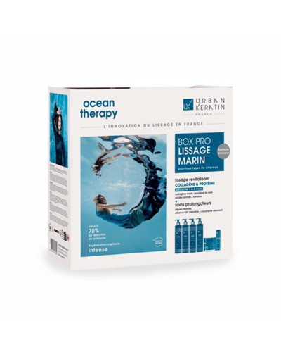 Box Pro Lissage Marin Ocean Therapy Urban Keratin 6pdts