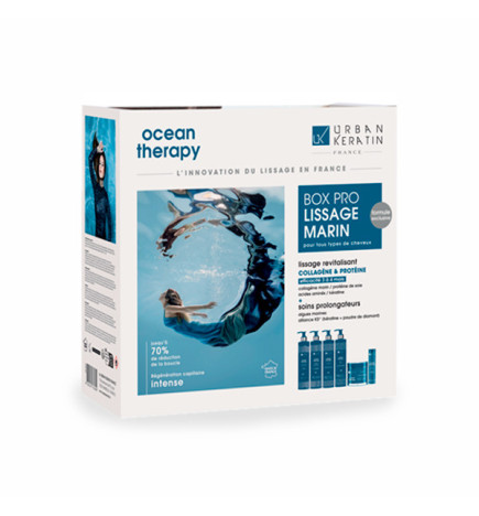 Box Pro Lissage Marin Ocean Therapy Urban Keratin 6pdts