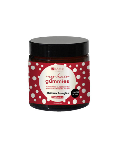 My hair Gummies Cheveux & Ongles Goût Cerise x30 Urban Keratin