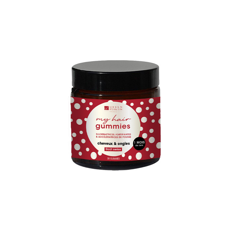 My hair Gummies Cheveux & Ongles Goût Cerise x30 Urban Keratin