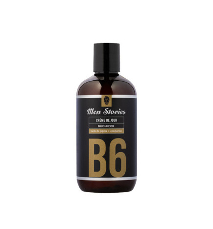 Crème de Jour Barbe et Cheveux B6 Men Stories 250ml