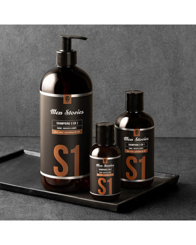 Shampoing 3en1 S1 Men Stories 750ml