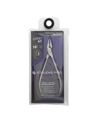 Pince à Ongles Incarnés Professionnelle Pro Expert 61 Staleks 16mm