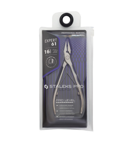 Pince à Ongles Incarnés Professionnelle Pro Expert 61 Staleks 16mm
