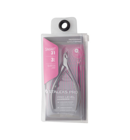 Pince à Cuticules Professionnelle Pro Smart 31 Staleks 3mm