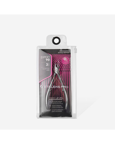 Pinces à cuticules professionnelles Expert Staleks 5mm