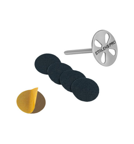 Set Embout Pododisc et 5 limes grain 180 Taille L Staleks