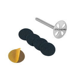 Set Embout Pododisc et 5 limes grain 180 Taille S Staleks