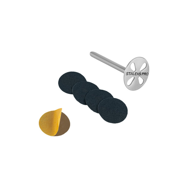 Set Embout Pododisc et 5 limes grain 180 Taille S Staleks Set Embout Pododisc et 5 limes grain 180 Taille S Staleks