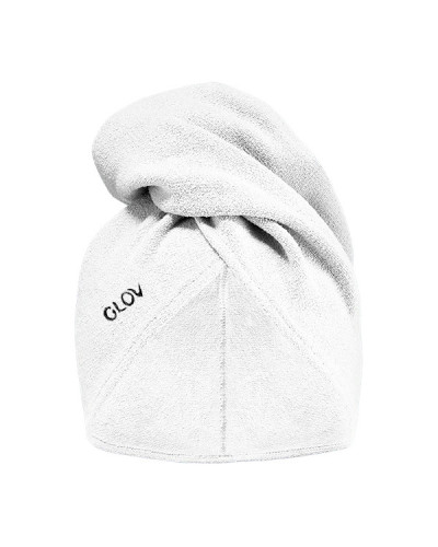 Turban pour Cheveux Ultra-Absorbant Premium Blanc GLOV
