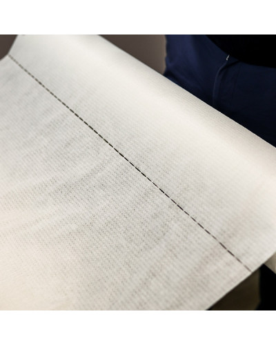 Drap de Massage Blanc Gaufré 90x200cm Biowels