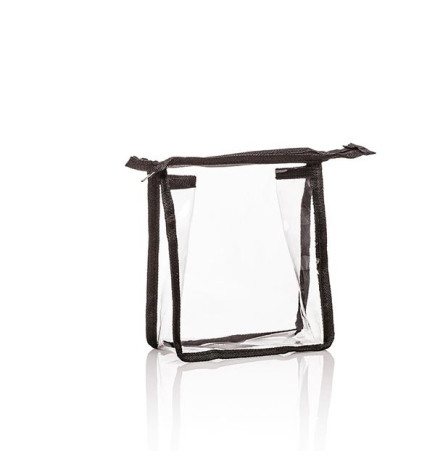 Trousse Haute Transparente Bords Noirs