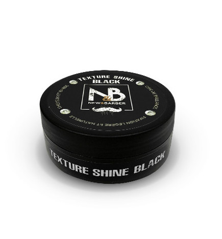 New & Barber Cire Texture Shine Black 100 ml