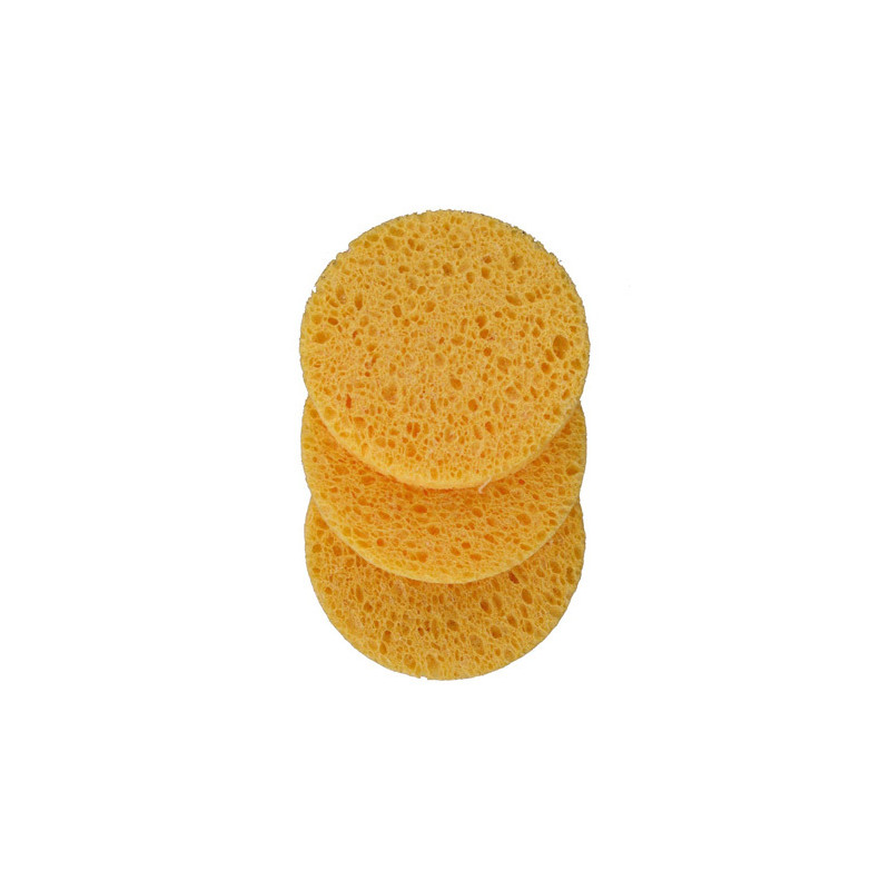 3 Éponges Végétales Naturelles Humidifiés New & Beauty 3 Éponges Végétales Naturelles Humidifiés New & Beauty