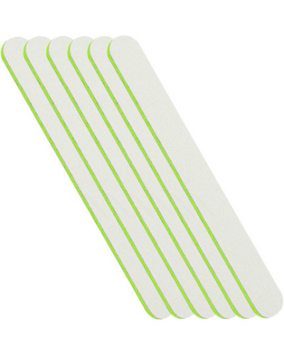 6 Limes Droites Blanches 100/180New & Beauty