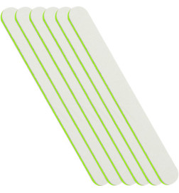 6 Limes Droites Blanches 100/180New & Beauty