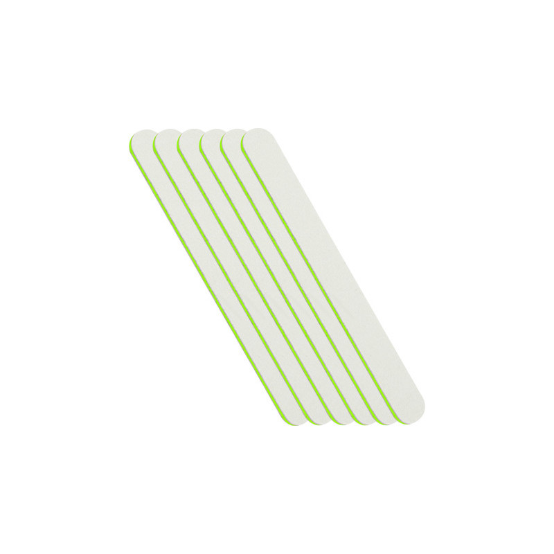6 Limes Droites Blanches 100/180New & Beauty