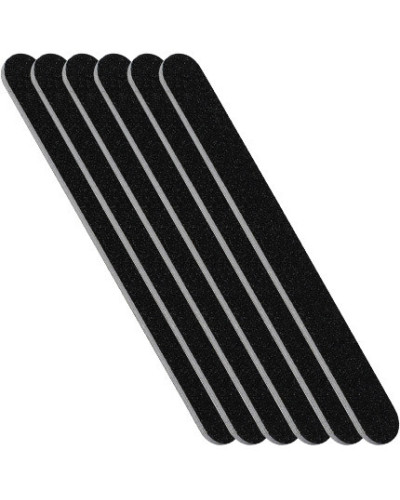 6 Limes Noires Droites 100/180New & Beauty